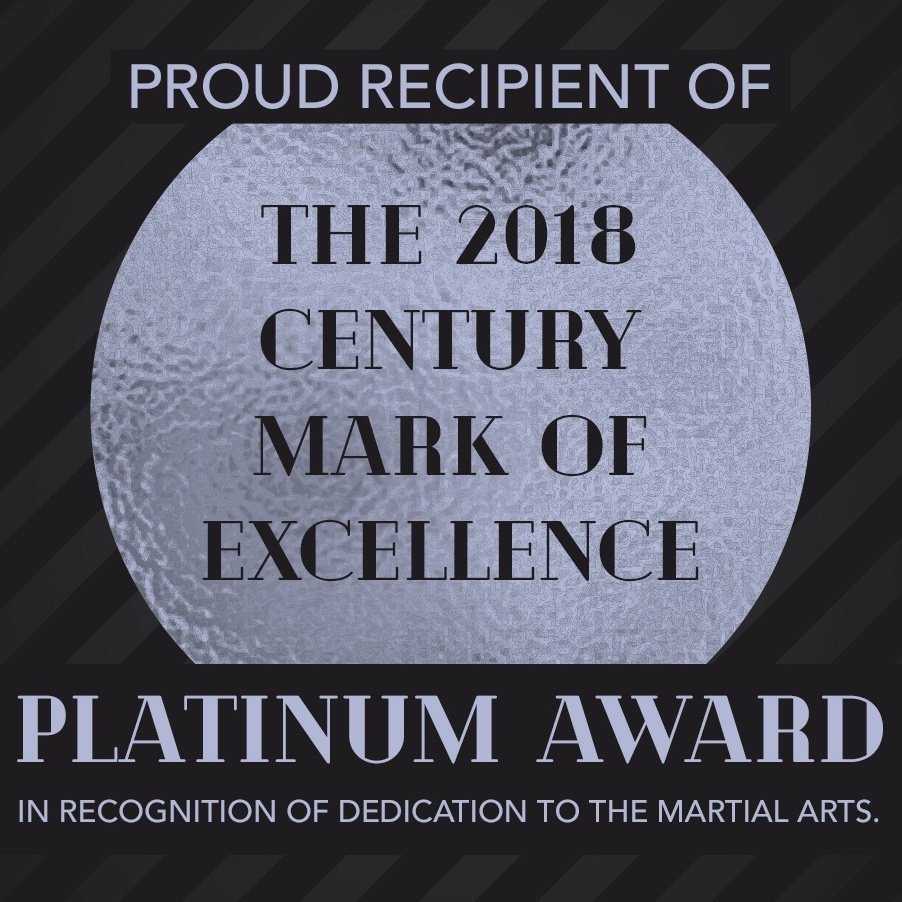 Platinum Award in the Martial Arts Industry
