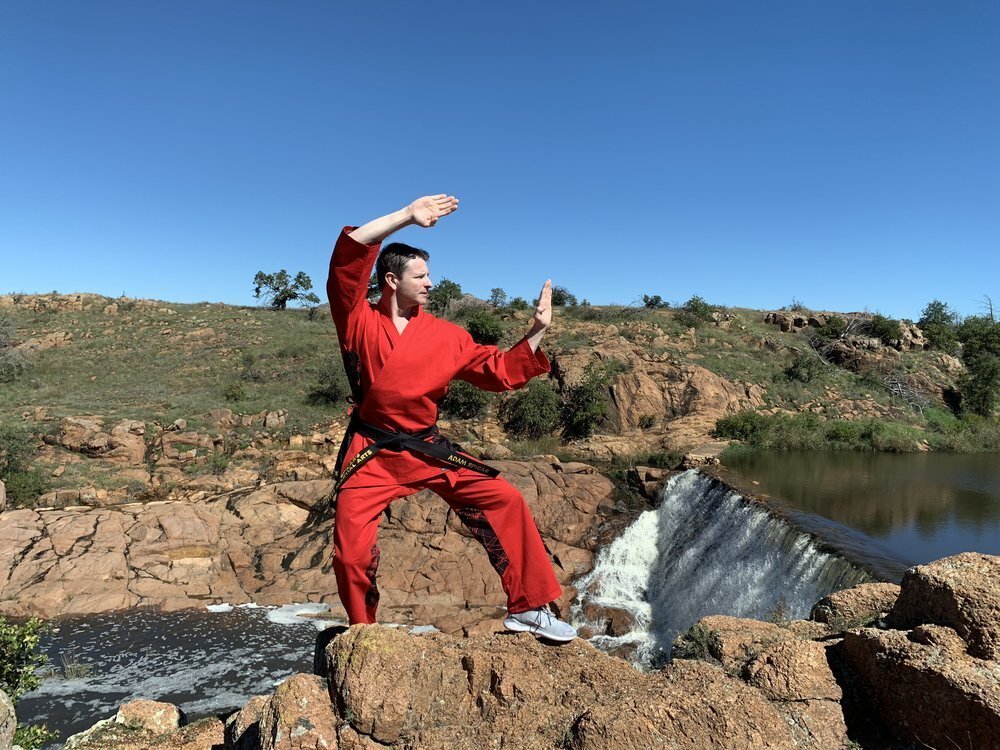 Modeling for Century Martial Arts manufacturer