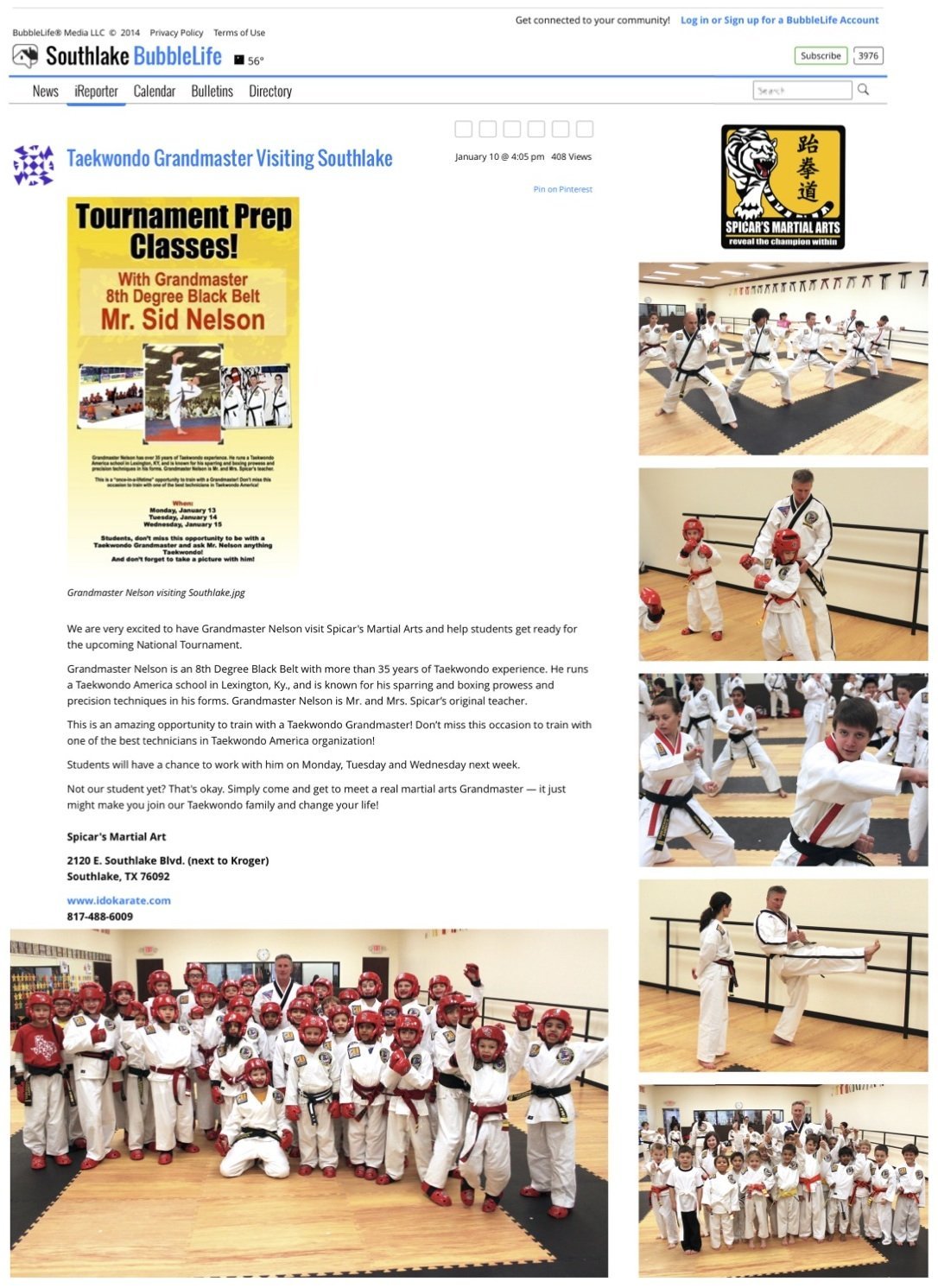 Southlake Bubble Life 2014 Grandmaster Article Internet.jpg