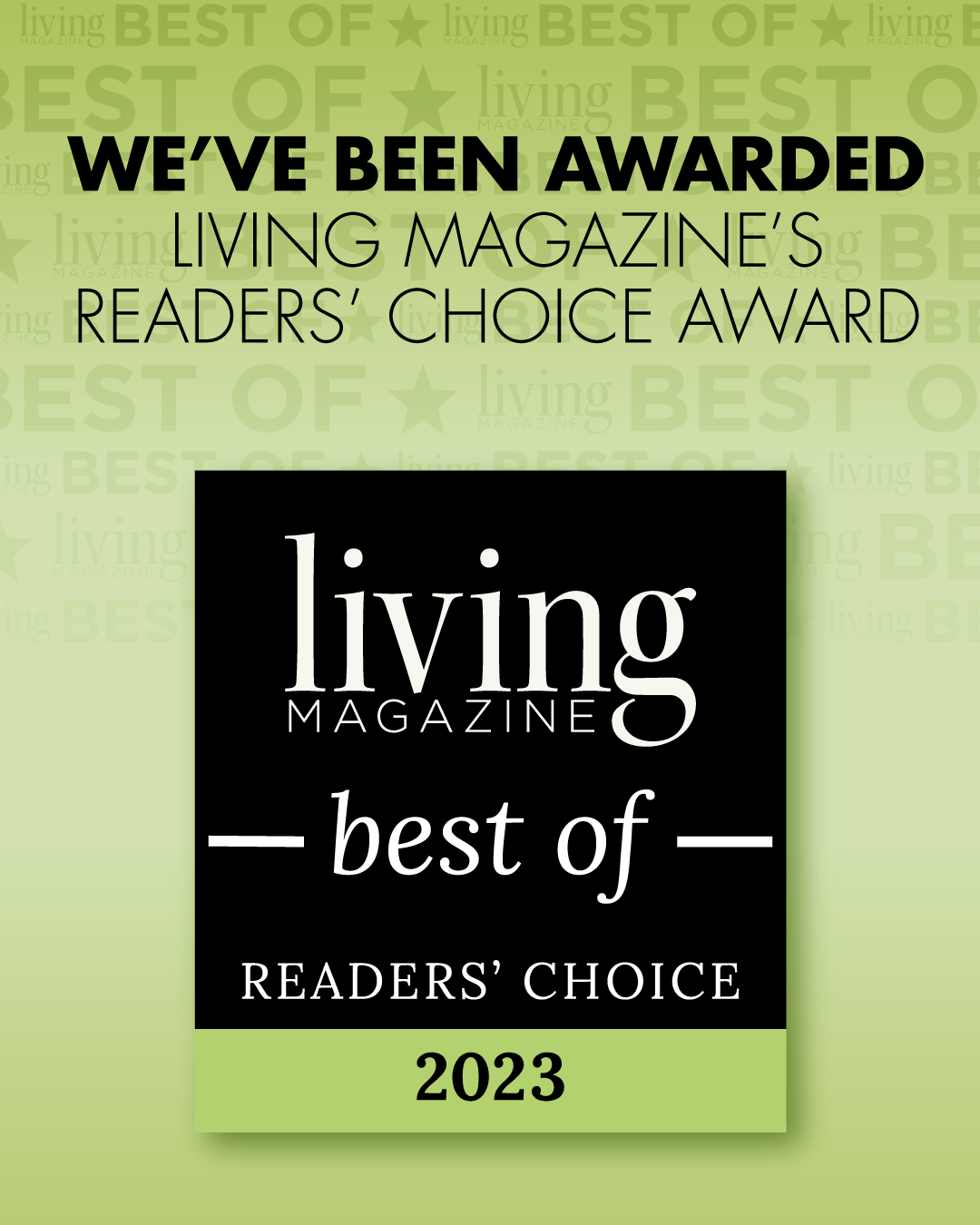 2023 Living Magazine Award Winner